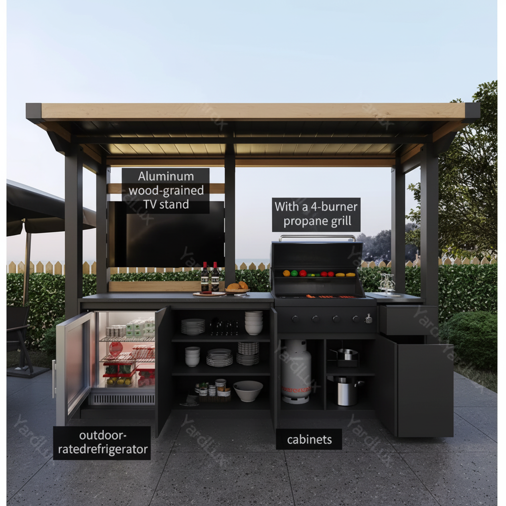 Forgestone Luxegrill Outdoor Kitchen Station