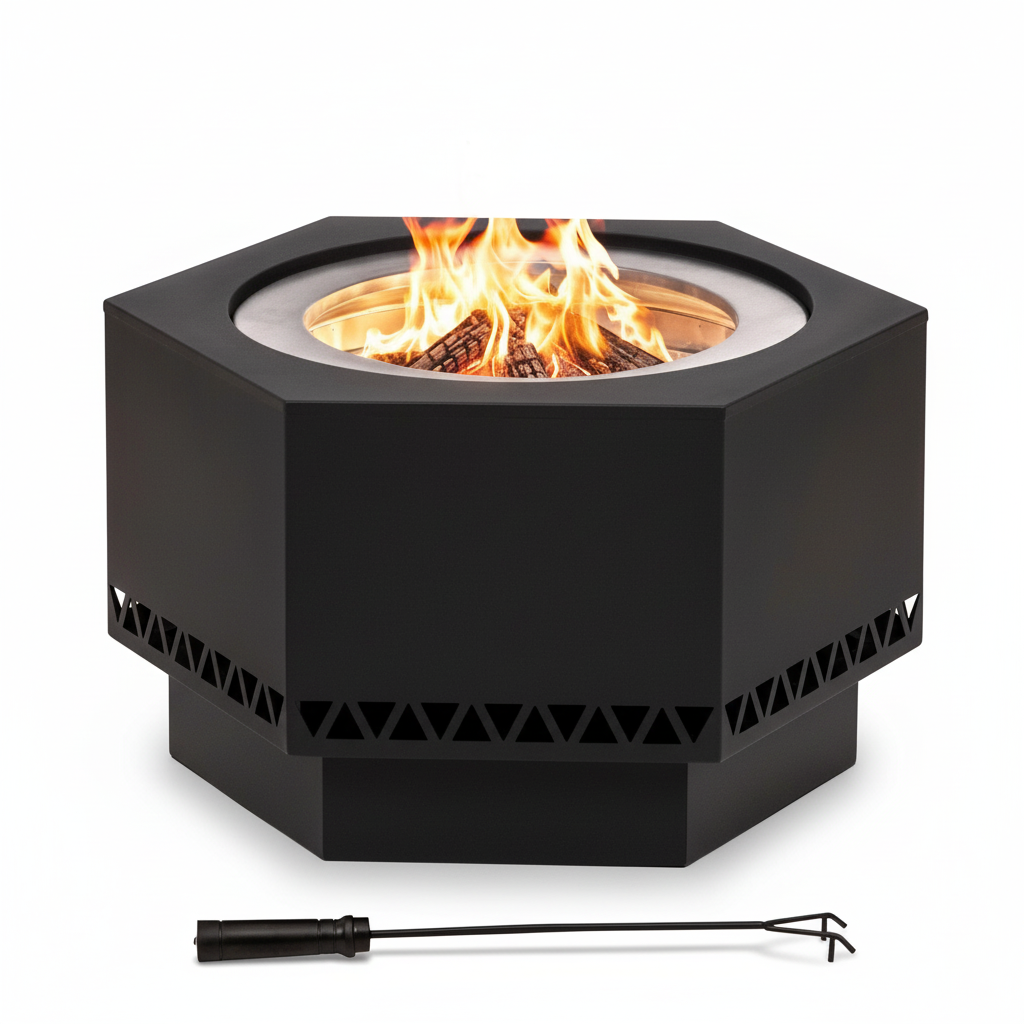 HexaForge Artisan Fire Pit