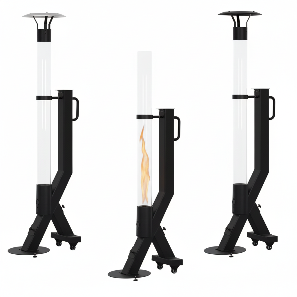 EmberHalo Mobile Flame Tower