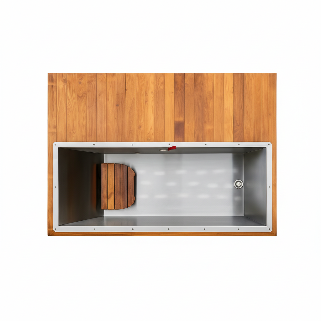 TimberChill Glacier Pro Cedar Cold Plunge